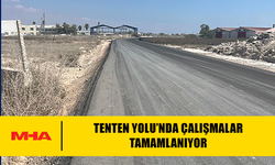 TENTEN YOLU'NDA ÇALIŞMALAR TAMAMLANIYOR