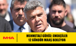 MEHMETALİ GÜRÖZ: EMEKÇİLER 12 GÜNDÜR MAAŞ BEKLİYOR
