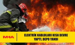 DİKMEN’DE DEPO YANGINI MADDİ HASARA YOL AÇTI