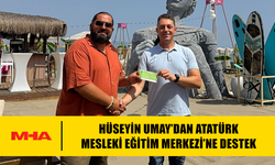 HÜSEYİN UMAY’DAN ATATÜRK MESLEKİ EĞİTİM MERKEZİ’NE DESTEK