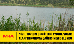 ÇEVRECİLERDEN AYLUGA İÇİN ACİL ÇAĞRI