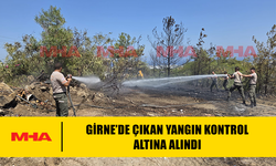 GİRNE’DE ÇIKAN YANGIN KONTROL ALTINA ALINDI