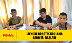 LEFKE’DE ROBOTİK KODLAMA ATÖLYESİ BAŞLADI