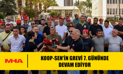 KOOP-SEN'İN GREVİ 7. GÜNÜNDE DEVAM EDİYOR