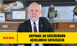 AKPINAR: AB SÖZCÜSÜNÜN AÇIKLAMASI SAYGISIZLIK