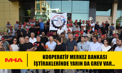 KOOPERATİF MERKEZ BANKASI İŞTİRAKLERİNDE YARIN DA GREV VAR…