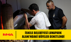 İSKELE BELEDİYESİ LUNAPARK ALANI’NDAKİ BÜFELER DENETLENDİ