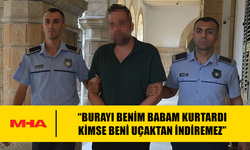 ERCAN'DA YOLCU OLARAK GELEN ŞAHIS ARBEDE ÇIKARDI