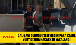 ÇALIŞANI OLDUĞU İŞLETMEDEN PARA ÇALDI