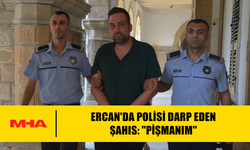 ERCAN'DA POLİSİ DARP EDEN ŞAHIS: "PİŞMANIM"