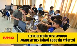 LEFKE BELEDİYESİ VE AVDESO ACADEMY’DEN İKİNCİ ROBOTİK ATÖLYESİ