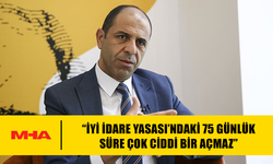 ÖZERSAY: 75 GÜNLÜK SÜRE YENİ HÜKÜMET İÇİN AÇMAZ