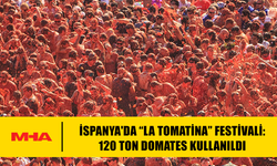 “LA TOMATİNA” FESTİVALİ'NDE 120 TON DOMATES KULLANILDI