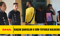 KAÇAK ŞAHISLAR 8 GÜN TUTUKLU KALACAK