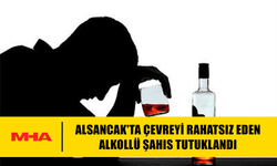 ALSANCAK'TA ÇEVREYİ RAHATSIZ EDEN ALKOLLÜ ŞAHIS TUTUKLANDI