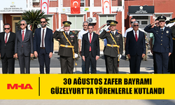 30 AĞUSTOS ZAFER BAYRAMI GÜZELYURT’TA TÖRENLERLE KUTLANDI