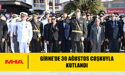 GİRNE’DE 30 AĞUSTOS TÖRENİNE YOĞUN KATILIM