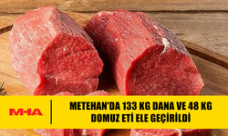 GÜMRÜKSÜZ 133 KG DANA VE 48 KG DOMUZ ETİ ELE GEÇİRİLDİ