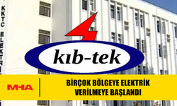 BİRÇOK BÖLGEYE ELEKTRİK VERİLMEYE BAŞLANDI