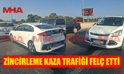EYVA ÇEMBERİNDE ZİNCİRLEME KAZA!