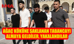 LEFKOŞA’DA SİLAH OPERASYONU: 3 KİŞİ TUTUKLANDI