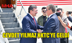 TC CUMHURBAŞKANI YARDIMCISI YILMAZ KKTC’YE GELDİ