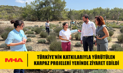 TÜRKİYE’NİN KATKILARIYLA YÜRÜTÜLEN KARPAZ PROJELERİ YERİNDE ZİYARET EDİLDİ