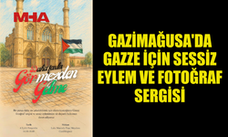 GAZİMAĞUSA'DA GAZZE İÇİN SESSİZ EYLEM VE FOTOĞRAF SERGİSİ