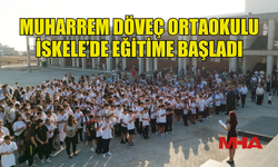 MUHARREM DÖVEÇ ORTAOKULU İSKELEDE EĞİTİME BAŞLADI