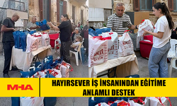 HAYIRSEVER İŞ İNSANINDAN EĞİTİME ANLAMLI DESTEK