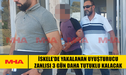 İSKELE'DE MADDE İLE YAKALANAN ZANLIYA EK TUTUKLULUK VERİLDİ