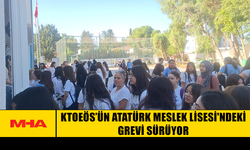 KTOEÖS’ÜN ATATÜRK MESLEK LİSESİ'NDEKİ GREVİ SÜRÜYOR