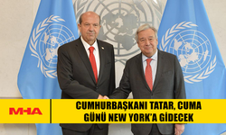 CUMHURBAŞKANI TATAR, CUMA GÜNÜ NEW YORK’A GİDECEK