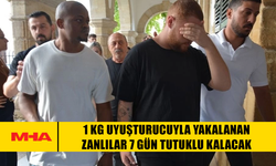 1 KG UY*ŞTURUCUYLA YAKALANAN ZANLILAR 7 GÜN TUTUKLU KALACAK