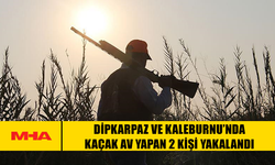 DİPKARPAZ VE KALEBURNU’NDA KAÇAK AV YAPAN 2 KİŞİ YAKALANDI
