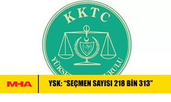 YSK: “SEÇMEN SAYISI 218 BİN 313”