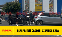 EŞREF BİTLİS CADDESİ ÜZERİNDE KAZA