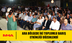 ARA BÖLGEDE İKİ TOPLUMLU BARIŞ ETKİNLİĞİ DÜZENLENDİ