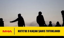KKTC’DE 9 KAÇAK ŞAHIS TUTUKLANDI