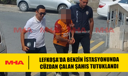 LEFKOŞA’DA BENZİN İSTASYONUNDA CÜZDAN ÇALAN ŞAHIS TUTUKLANDI