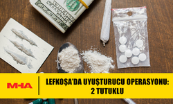 LEFKOŞA’DA YASAKLI MADDE OPERASYONU: 2 TUTUKLU