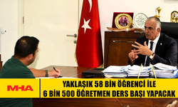 YENİ EĞİTİM ÖĞRETİM YILI PAZARTESİ BAŞLIYOR...