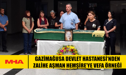 GAZİMAĞUSA DEVLET HASTANESİ EMEKTARINI UĞURLADI