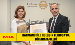 HARMANCI İLE HOLGUİN LEFKOŞA’DA BİR ARAYA GELDİ