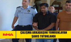 ÇALIŞMA ARKADAŞINI YUMRUKLAYAN ŞAHIS TUTUKLANDI