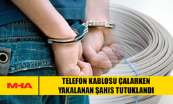 GÖNENDERE’DE TELEFON KABLOSU HIRSIZLIĞI