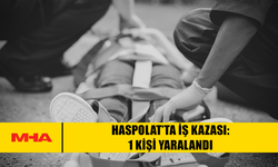 HASPOLAT’TA FABRİKA İŞ KAZASI: 1 KİŞİ YARALANDI