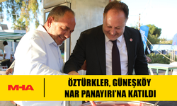 ÖZTÜRKLER, GÜNEŞKÖY NAR PANAYIRI’NA KATILDI