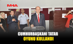 CUMHURBAŞKANI TATAR OYUNU KULLANDI