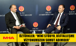 ÖZTÜRKLER: “MİNİ STÜDYO, DİJİTALLEŞME VİZYONUMUZUN SOMUT ADIMIDIR”